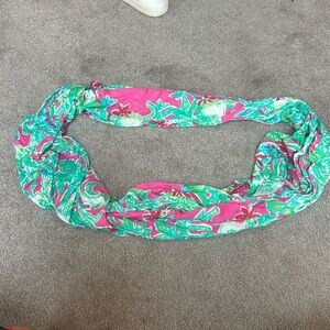 Lilly Pulitzer infinity scarf